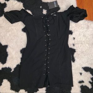 DOLLSKILL LACE UP DRESS